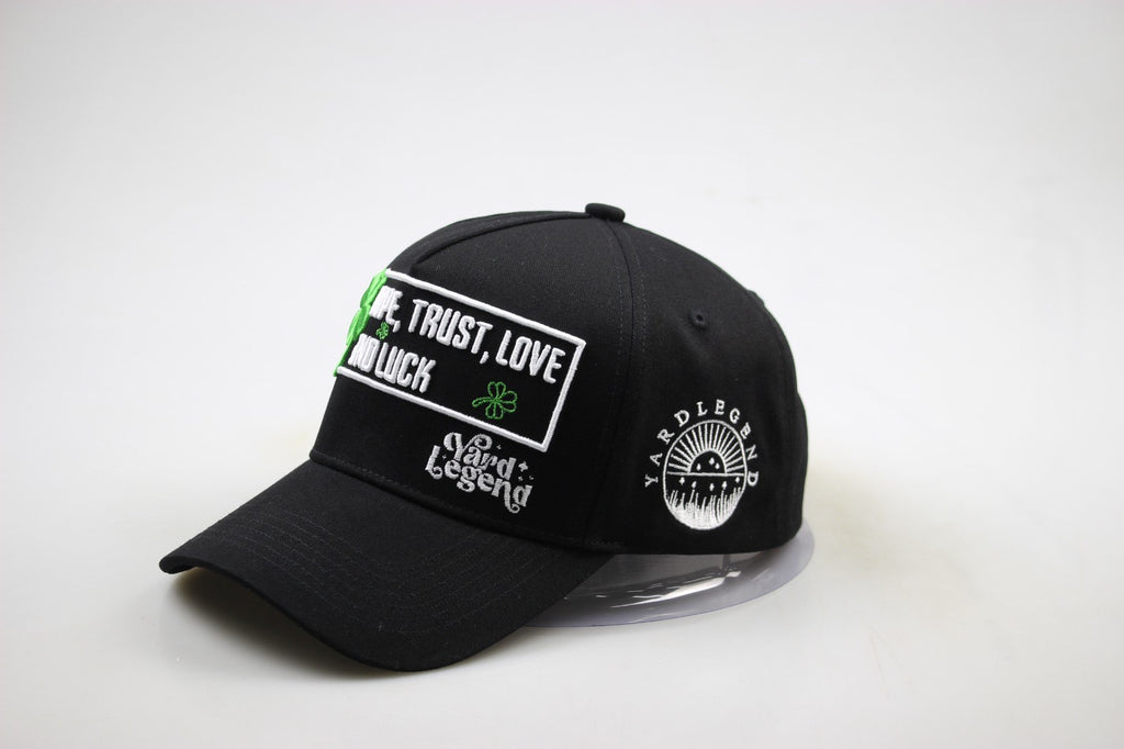 Hope, Trust, Love & Luck Cap – Classic Black