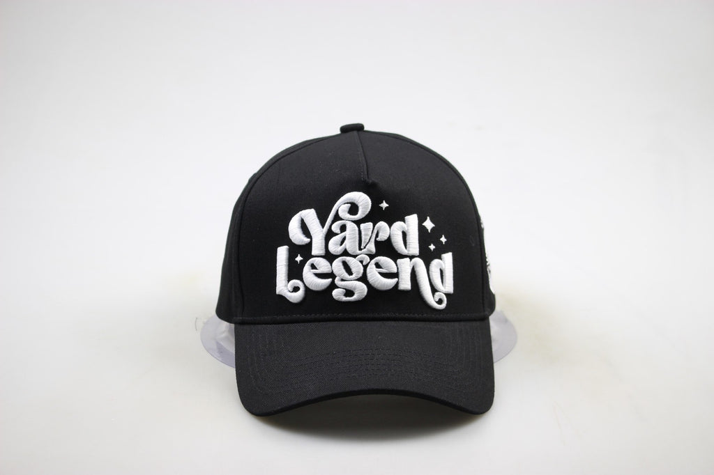 Bold Yard Legend Cap – Black & White