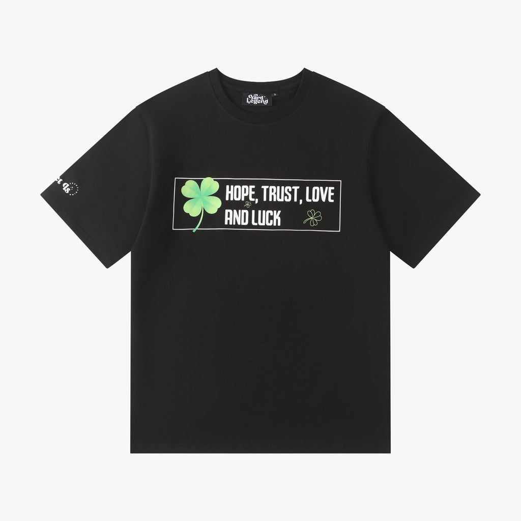 Hope, Trust, Love & Luck T-shirt – Black