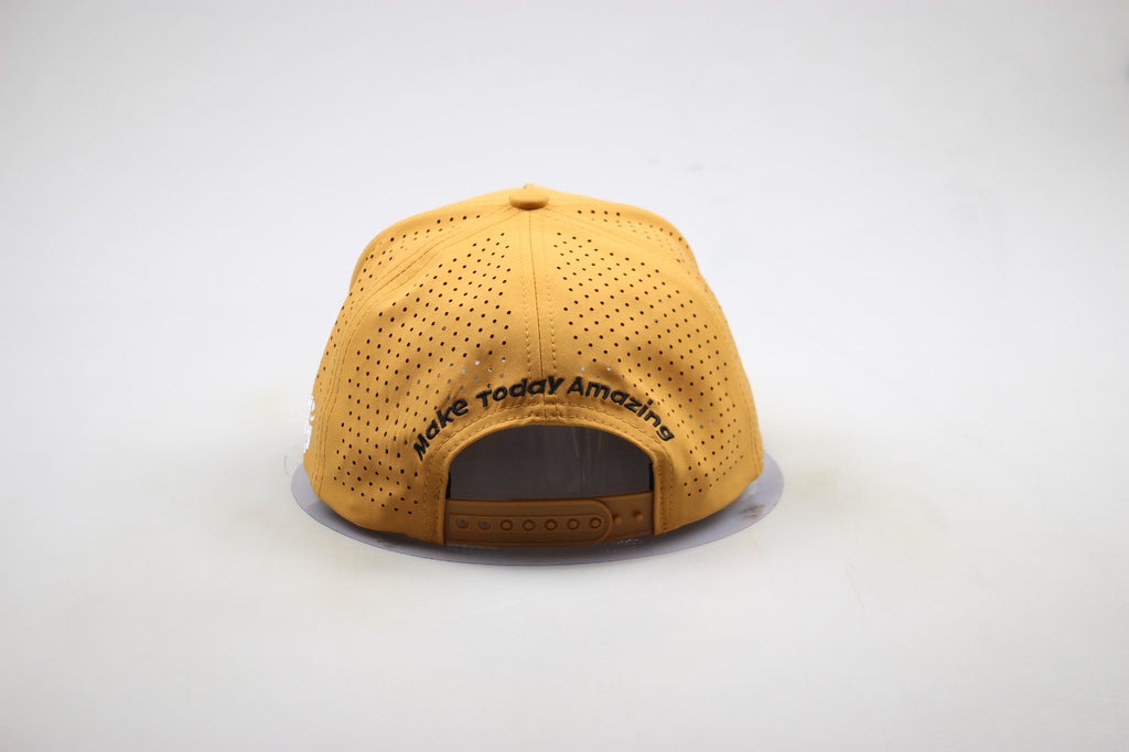 Feel the Vibe Cap – Mustard Yellow