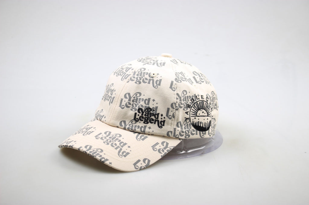All-Over Logo Cap – Sand Edition