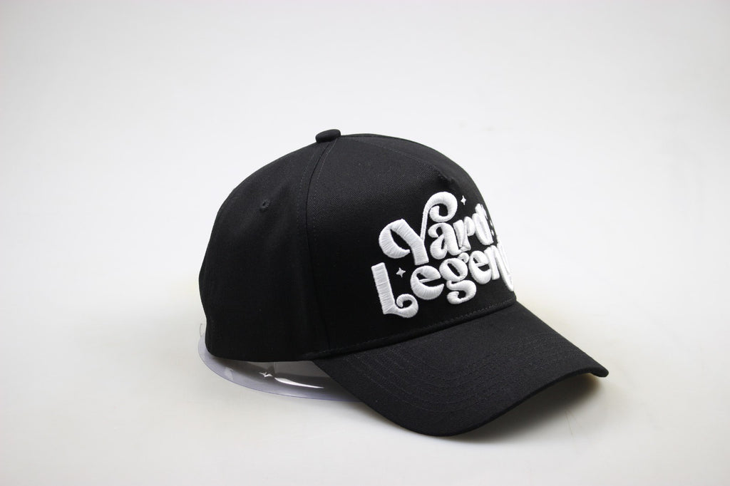 Bold Yard Legend Cap – Black & White