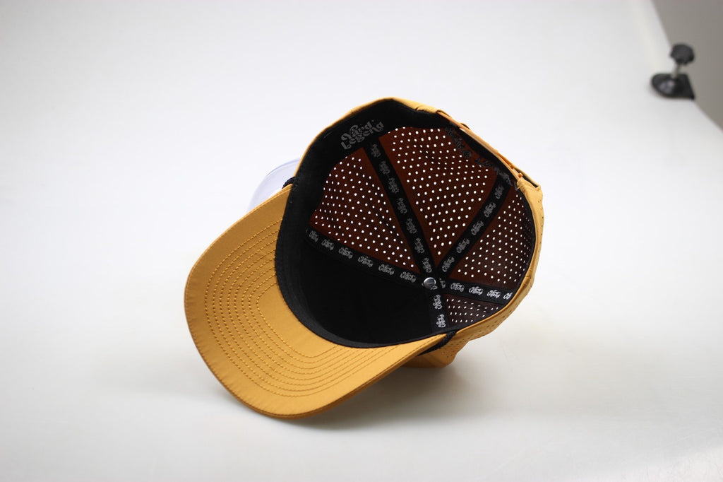 Feel the Vibe Cap – Mustard Yellow