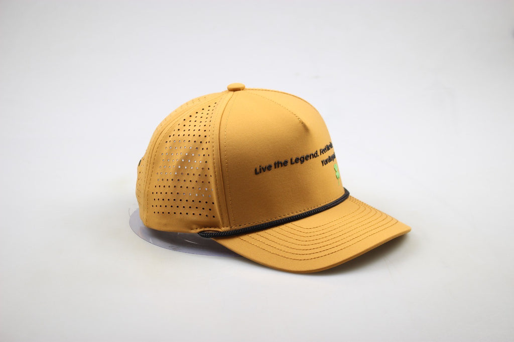 Feel the Vibe Cap – Mustard Yellow
