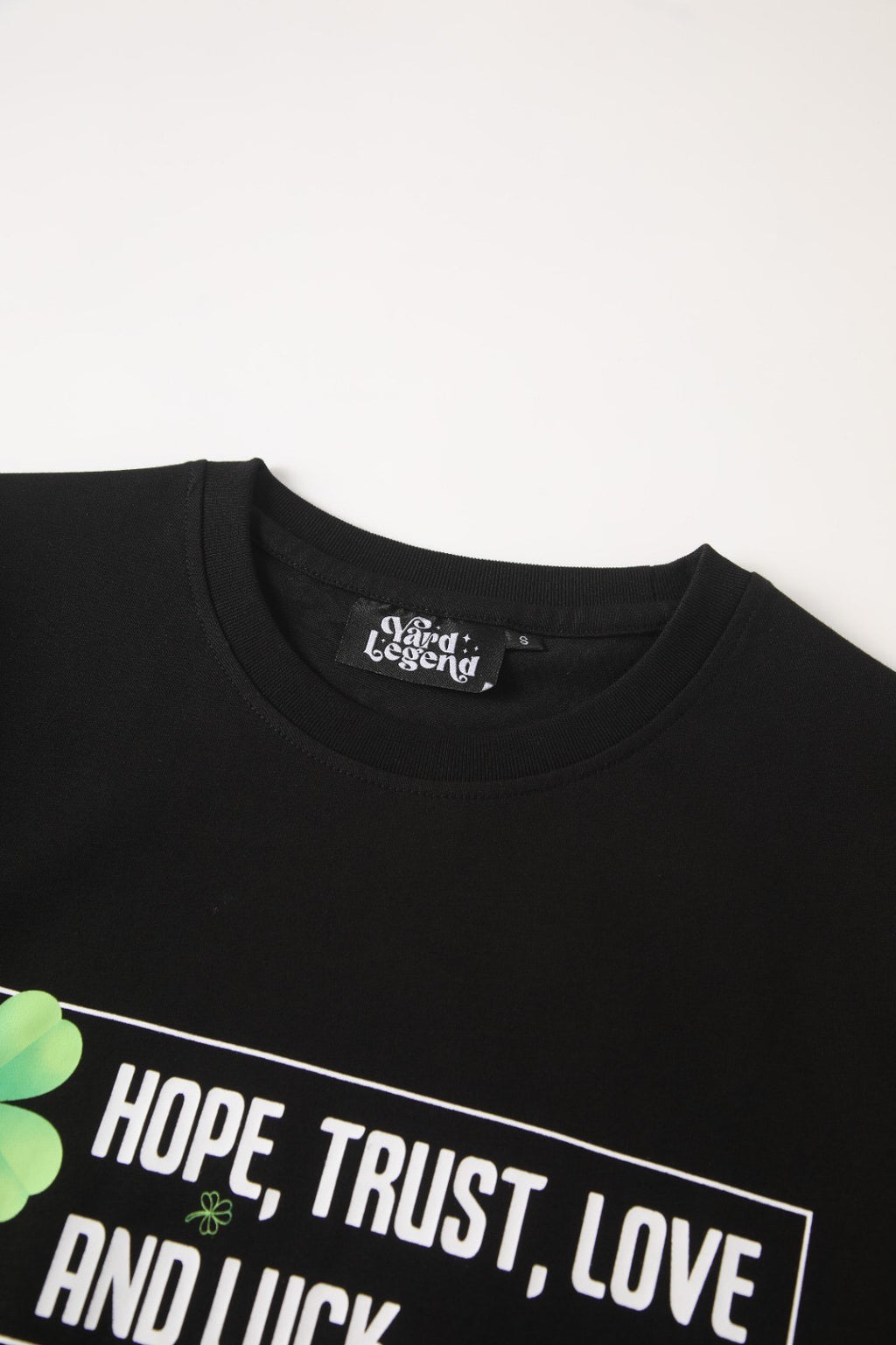 Hope, Trust, Love & Luck T-shirt – Black