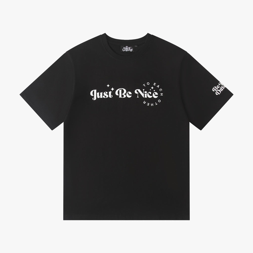 Just Be Nice T-shirt – Black