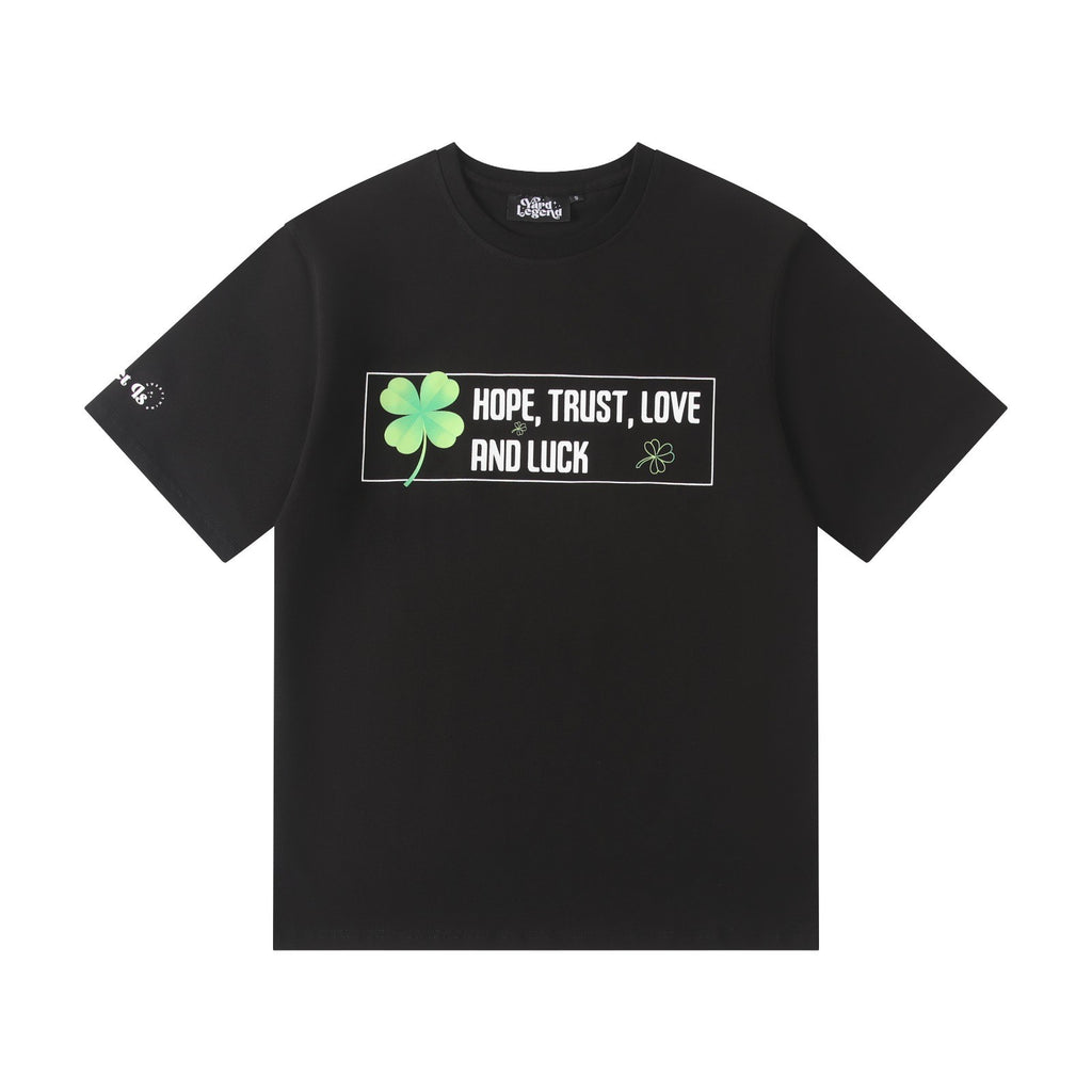 Hope, Trust, Love & Luck T-shirt – Black