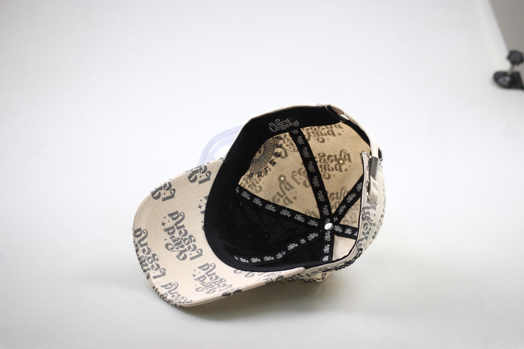All-Over Logo Cap – Sand Edition